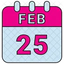 February 25  Icon