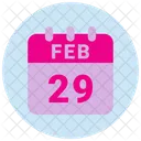 29 February 29 Date February 29 Icon