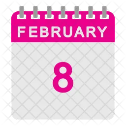 February Calendar  Icon