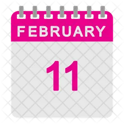 February Calendar  Icon