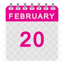 February Calendar  Icon