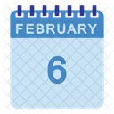 February  Calendar  Icon