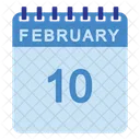 February  Calendar  Icon