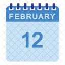 February  Calendar  Icon