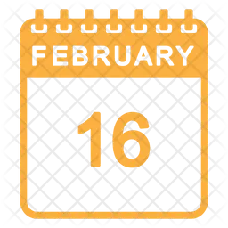 February Calendar  Icon