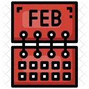February Month  Icon
