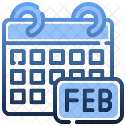 February Month  Icon