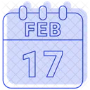 Februaryv 17 Events Days Icon