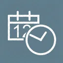 Fecha Hora Horario Icon