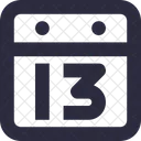 Calendario Pared Fecha Icon