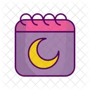 Icono De Ramadan En Estilo De Color De Contorno Icon