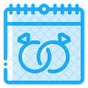 Fecha de boda  Icono