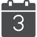 Calendario Horario Fecha De Planificacion Icono