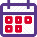 Fecha del calendario  Icono