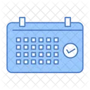Fecha del calendario  Icono
