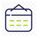 Fecha De Colgar Calendario Fecha Icono