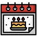 Fecha de cumpleaños  Icono