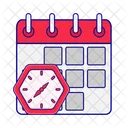 Fecha Limite Reloj De Arena Tiempo Icon