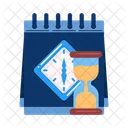 Fecha Limite Reloj De Arena Tiempo Icon