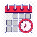 Fecha Limite Reloj De Arena Tiempo Icon