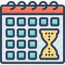 Fecha Limite Limite De Tiempo Calendario Icon