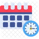 Fecha Limite Cita Calendario Icono