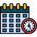 Fecha Limite Cita Calendario Icono