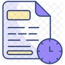 Fecha límite del proyecto  Icono
