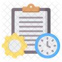 Fecha límite del proyecto  Icono