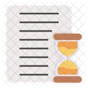 Plazo Gestion Del Tiempo Negocios Icono