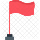 Fecha Limite Finalizar Bandera Icono