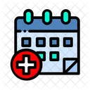 Fecha Medica Fecha Calendario Icon