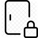 Fechadura Da Porta Interface Essencial Luz De Login F Ícone
