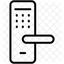 Fechadura de porta inteligente  Ícone