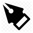 Feder Stiftspitze Federhalter Symbol