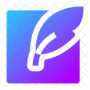 Feder Schreiben Symbol