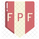 Federacao Peruana De Futebol Peru Bandeira Ícone