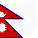 Federal Democratic Republic Of Nepal Flag Country Icon