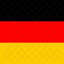 Federal Republic Of Germany Flag Country 아이콘