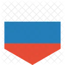 Russie Federation Drapeau Icône