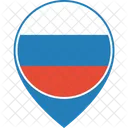 Russie Federation Drapeau Icône