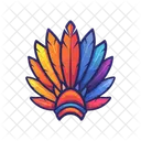 Federkopfschmuck Symbol
