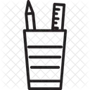 Federmappchen Geometriebox Bleistiftbox Symbol