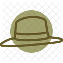 Fedora Hat Brimmed Icon