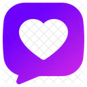 Feedback Chat Love Icon