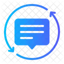 Feedback Loop Circular Arrow Icon