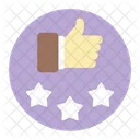 Feedback Reviews Thumbs Up Icon