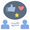 Feedback Satisfied Comment Icon