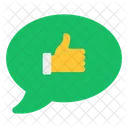 Feedback Positive Feedback Customer Response Icon