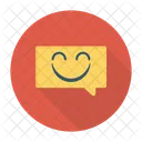 Feedback Bubble Smile Icon